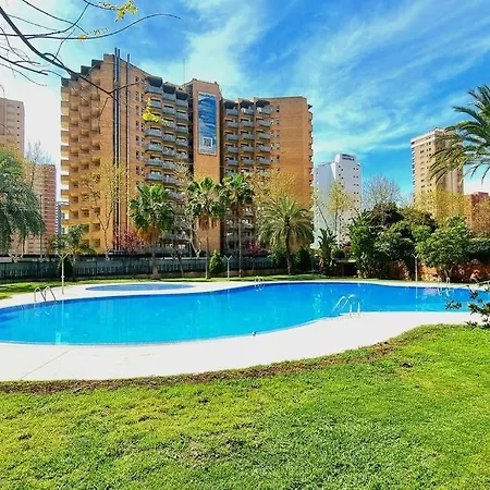 Apartment Moderno Y Acogedor- Torres D' Oboe Benidorm
