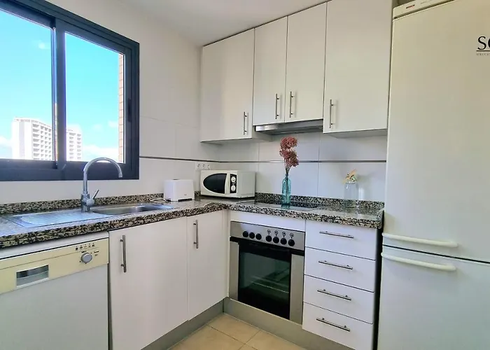 Lejlighed Moderno Y Acogedor- Torres D' Oboe Benidorm